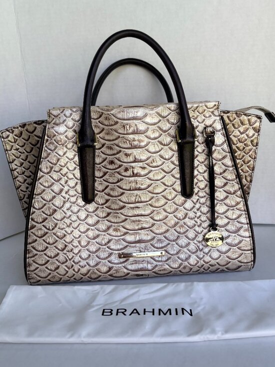 Brahmin Handbags - Authentic Brahmin Medium Asher Silver Living Melbourne Tote
